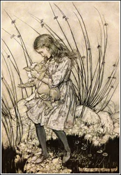 Alice im Wunderland - Es grunzte wieder so heftig, dass sie erschrocken in sein Gesicht sah